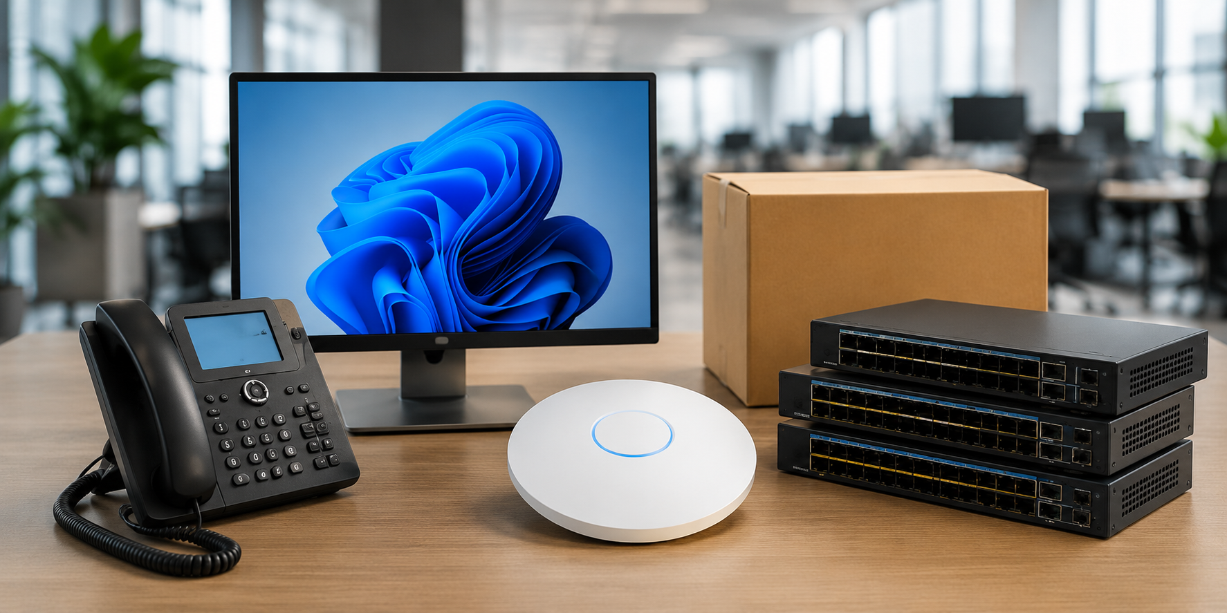 Locação de equipamentos de TI e outsourcing tecnológico